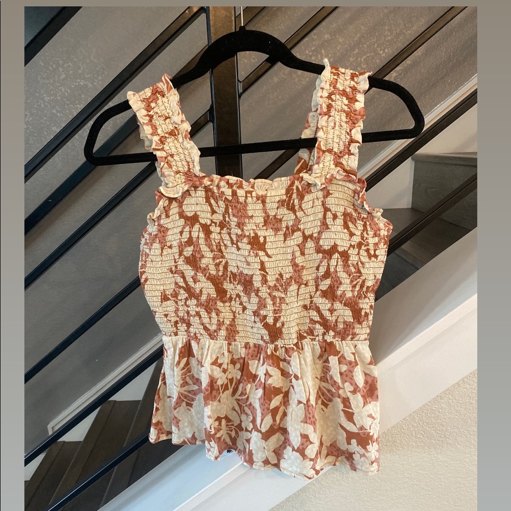 Floral tank top